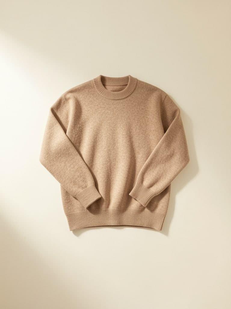 Cashmere Crew Sweater, image 1